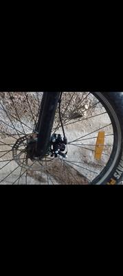 26T Double Disc with Carrier - Fat Tyres 26*300 - Pearl Black 26 T (inch) Fat Ty