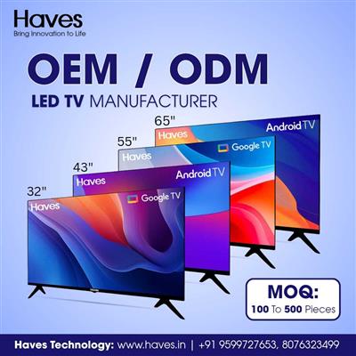OEM & ODM LED TV Manufacturer in India | Custom Branding.