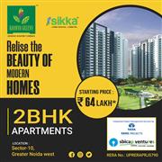 Modern Comfort 2BHK in Sector10 Noida By Sikka kaamya Greens
