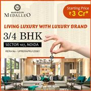 Enjoy super High Profile Class 3Bhk Apartments By Mahagun Medalleo