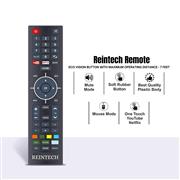 Reintech 80cm [32 Inches] HD Ready LED TV RT3218 With A+ Grade Panel.