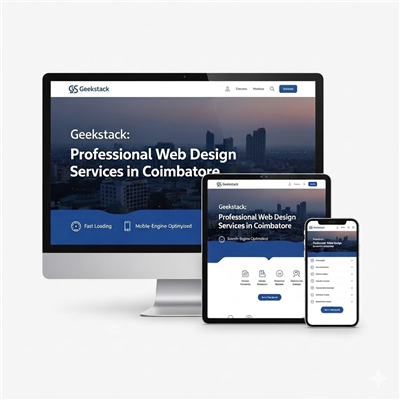 Web Design Services in Coimbatore Geekstack