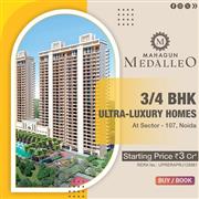Mahagun Medalleo | 3/4 Bhk  Apartments | Sector 107, Noida