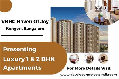 VBHC Haven of Joy - Premium 1 & 2 BHK Apartments in Kengeri, Bangalore
