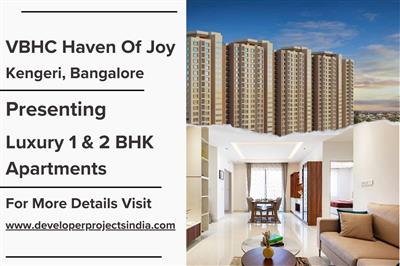 VBHC Haven of Joy - Embrace Luxury Living with 1 & 2 BHK Apartments in Kengeri
