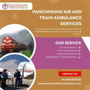 Book Panchmukhi Air Ambulance from Patna with Superior Medical Amenities