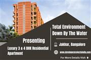 Total Environment Down By The Water - Luxury 3 & 4 BHK Apartments in Jakkur