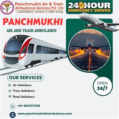 Panchmukhi Air and Train Ambulance Service in Dehradun