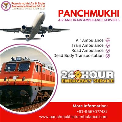 Rapid Patient Transportation by Panchmukhi Air Ambulance in Ranchi
