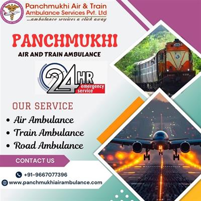 Hire Panchmukhi Air and Train Ambulance in Pune with Top-level Medical Tool
