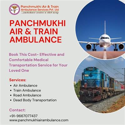 Pick Air Ambulance in Delhi with Greater Medical Assistance by Pachmukhi