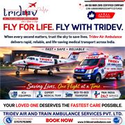 Tridev Air Ambulance Services in Delhi | 24/7 Emergency Medical Transport