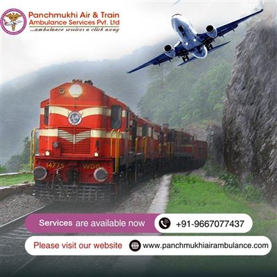 Take an Air Ambulance in Ranchi with Matchless Medical Services by Panchmukhi
