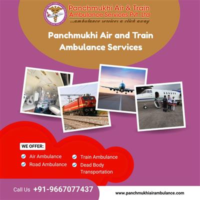 Obtain an Air Ambulance from Varanasi with Extraordinary Medical Facility by Pan