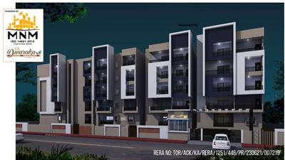 1210 Sq.Ft Flat with 2BHK For Residential Apartment For Sale in Hormavu