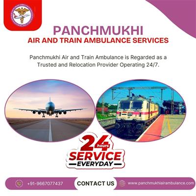 Book an Air Ambulance in Patna with Unique Medical System by Panchmukhi
