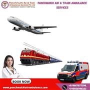 Hire Panchmukhi Air and Train Ambulance Service in Amritsar with Ventilator