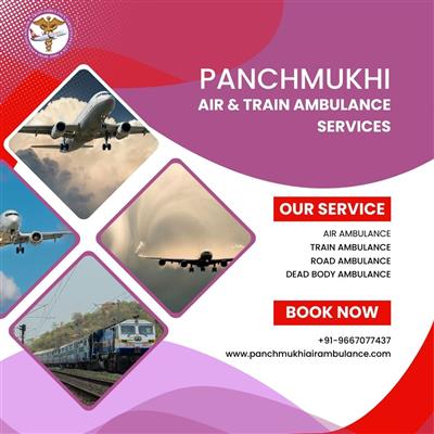 Book an Air Ambulance from Kolkata with a Perfect Medical Setup by Panchmukhi