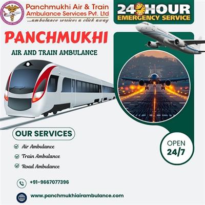 Panchmukhi Air and Train Ambulance Service in Dehradun