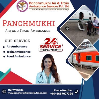 Hire Panchmukhi Air and Train Ambulance Service in Coimbatore