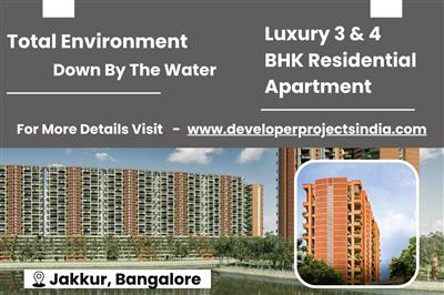 Total Environment Down By The Water - Ultra-Luxury 3 & 4 BHK Apartments