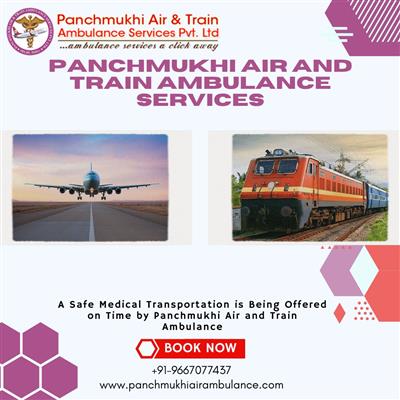 Obtain an Air Ambulance from Guwahati with Greater Medical Services by Panchmukh