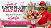 Instant Flower Delivery Bangalore – Beauty Delivered in Minutes