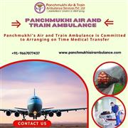 Take Panchmukhi Air and Train Ambulance Service in Patiala with Full ICU Setup