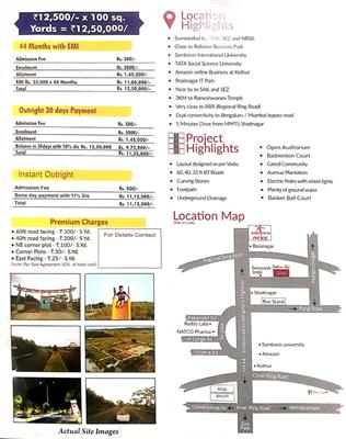 Premium Villa Plots in Shad Nagar – Book Your Plot Today!”