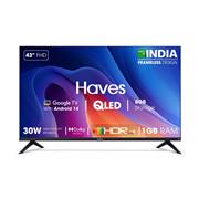 Haves 43-Inch Smart Android Classic, In-Built BT Frameless Led Tv