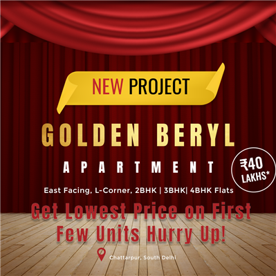 2 BHK Flats in Chattarpur for Sale – South Delhi