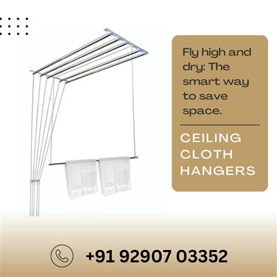 Call 09290703352 for Balcony Cloth Dry Hanger Peddapalli