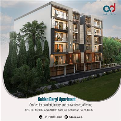 Flats in Chattarpur – Find Your Dream 2BHK, 3BHK & 4BHK Home Today!