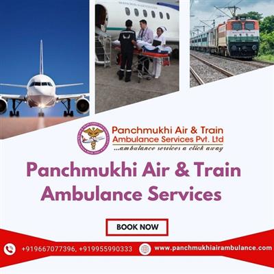 Book Panchmukhi Air and Train Ambulance in Allahabad with Masterly Healthcare