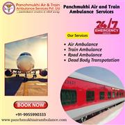 Book Panchmukhi Air and Train Ambulance Gorakhpur with Top-level Medical Tools
