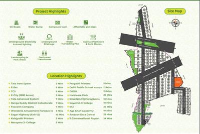 Open plots for sale In Kongarakalan #Adibatla(Wonderla) - Inside ORR - Hyderabad