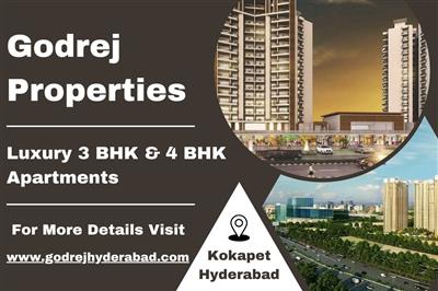 Godrej Kokapet - Elevate Your Lifestyle with Luxurious 3 & 4 BHK Apartments