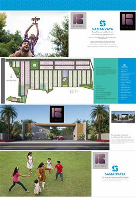 HMDA Approved Project in ( SAMANVAYA) at  SHADNAGAR  GATED COMMUNITY VILLAS PLOT