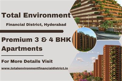 Total Environment - Luxury 3 & 4 BHK Apartments in Hyderabad’s Premier Locale