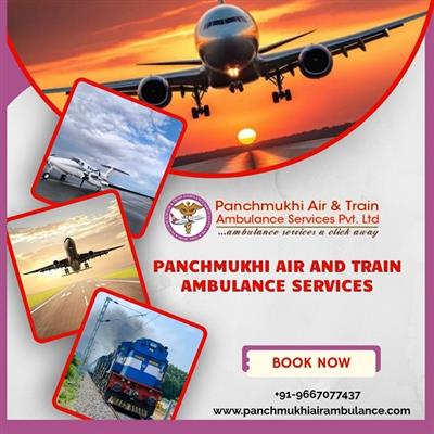 Relocation via Panchmukhi Air and Train Ambulance Service in Ahmedabad