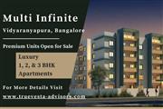 Multi Infinite - Premium 1, 2, and 3 BHK Luxury Apartments in Vidyaranyapura