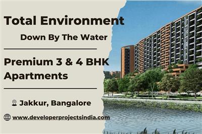 Total Environment Down By The Water - Exclusive 3 and 4 BHK Luxury Residences