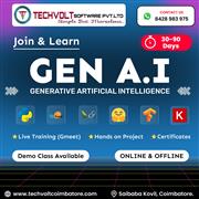 GEN AI Internship|Training|Techvolt Software|Coimbatore