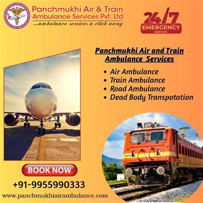 Panchmukhi Best Patient Shifting Ambulance in Delhi- guarantees relocation