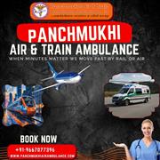 Panchmukhi Air and Train Ambulance in Ranchi- allowing evacuation mission