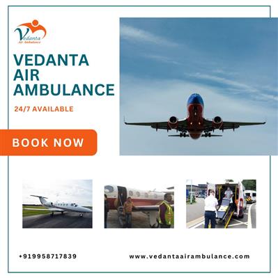 Take Superior and Rapid Air Ambulance with MD Doctor from Chennai by Vedanta