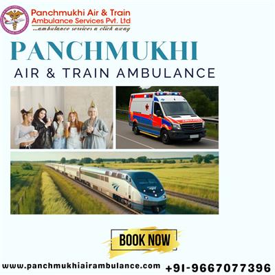 Panchmukhi Air and Train Ambulance from Bangalore- take patients safely