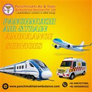 Now Get Top Level Services of Air and Train Ambulance in Patna by Panchmukhi
