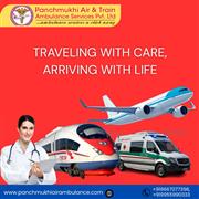 In Ranchi Avail of the Panchmukhi Air and Train Ambulance Services with Doctor