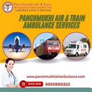 Panchmukhi ICU Care Air and Train Ambulance Services with Doctor in Kolkata